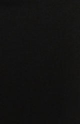 Long Sleeve Midi Dress - Black