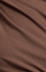 Long Sleeve Midi Dress - Espresso