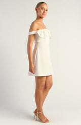 Georgina Mini Dress - White