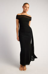 Jessie Sultry Maxi Dress - Black