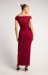 Jessie Sultry Maxi Dress - Red