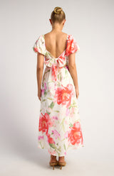 Gina Summer Midi Dress - Floral