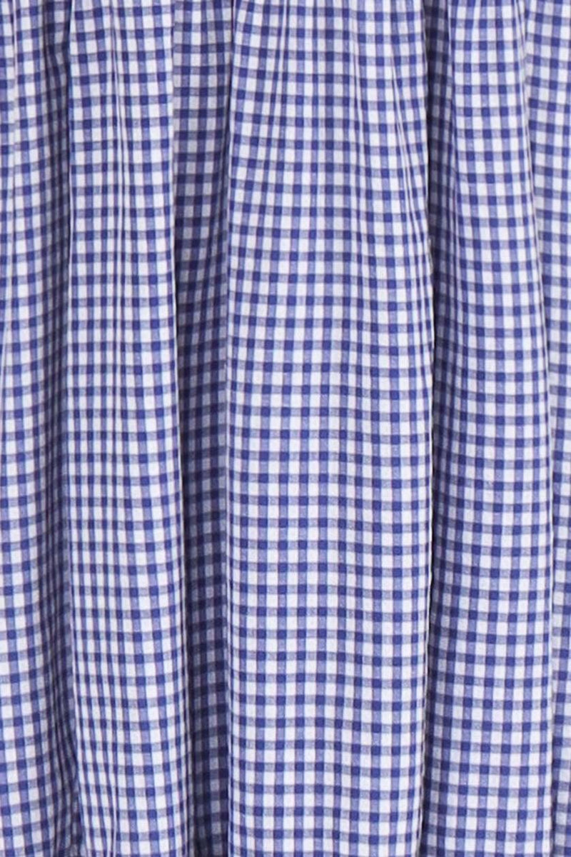 April Maxi Dress - Blue Gingham - First Design