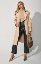Asher trench Coat - Camel - First Design