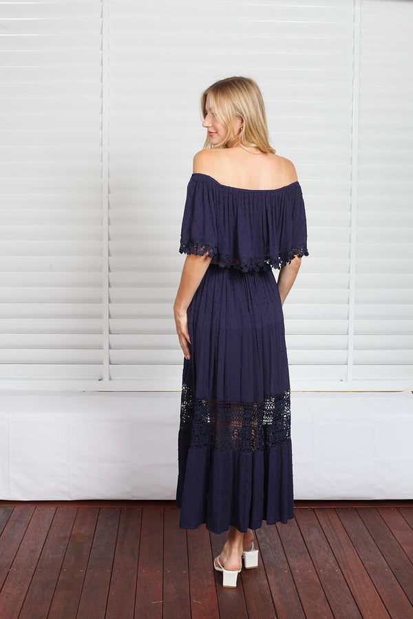 Casey Maxi Dress - Navy - First Design