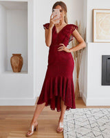 Chantelle Dress - Red - First Design