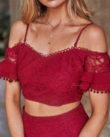 Janine Set In Red - First Design