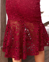 Madison Dress in Red - First Design