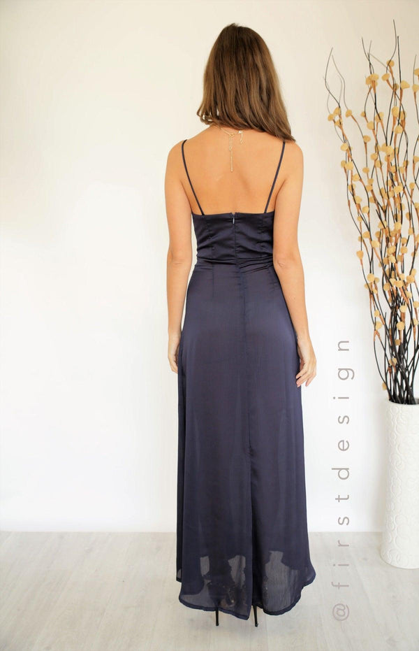 Maya Dress Navy - First Design