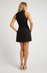Mayday Blazer Mini Dress - Black