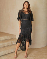 Reyna Dress - Black - First Design