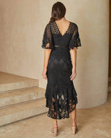 Reyna Dress - Black - First Design