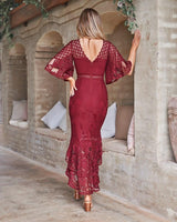 Reyna Dress - Red - First Design