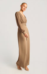 Hanna  Jumpsuit -Taupe