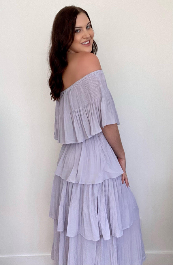 Tango Maxi Dress - Lilac - First Design