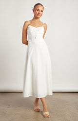 Sky Maxi Dress - White
