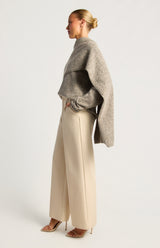 Railyn Knit Sweater - Grey Marl