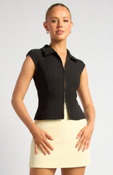 Belinda Two Way Zip Top